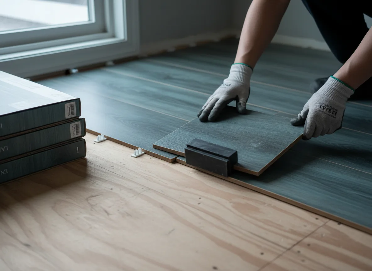 Luxury Vinyl Plank Installation company in Stockton, IL